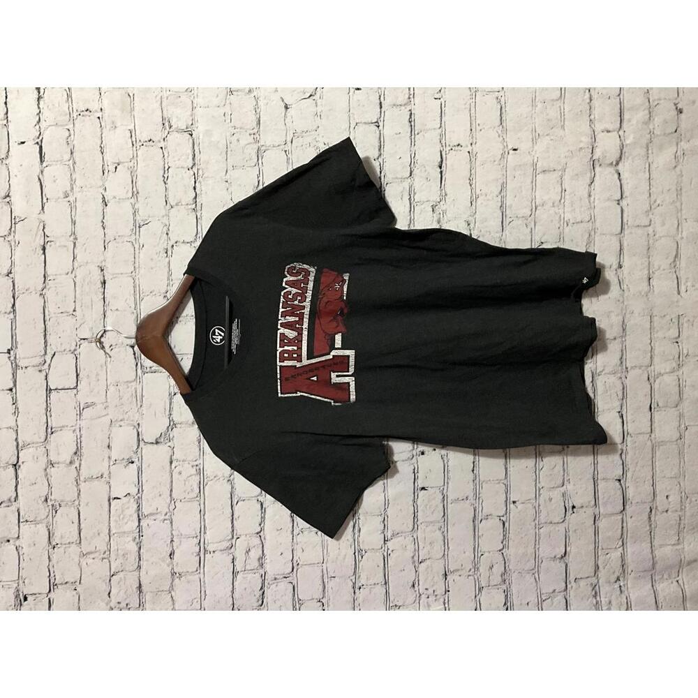 47 Brand Men’s Arkansas Razorbacks Graphic‎ T-Shirt Large